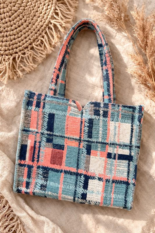 Indigo Nomad Box Bag