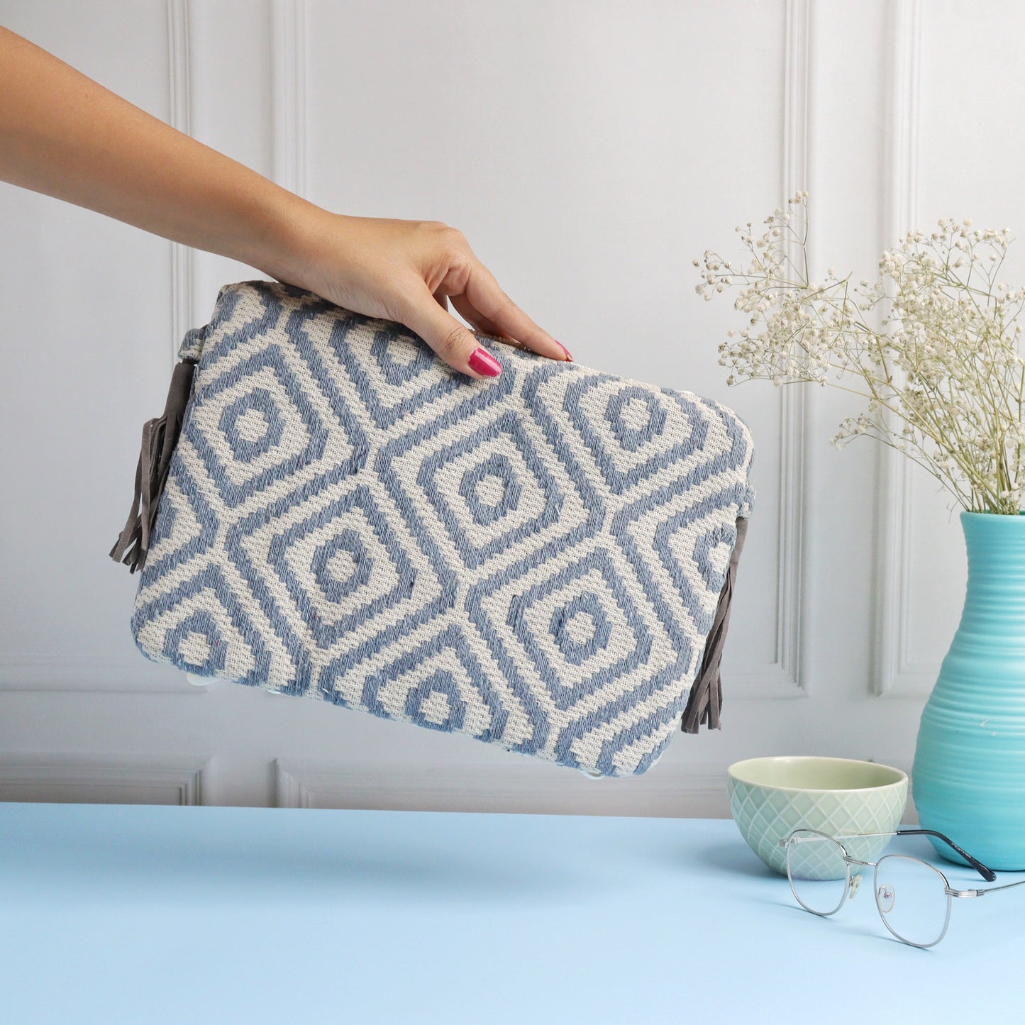 Bogota Shelled Pastel Blue