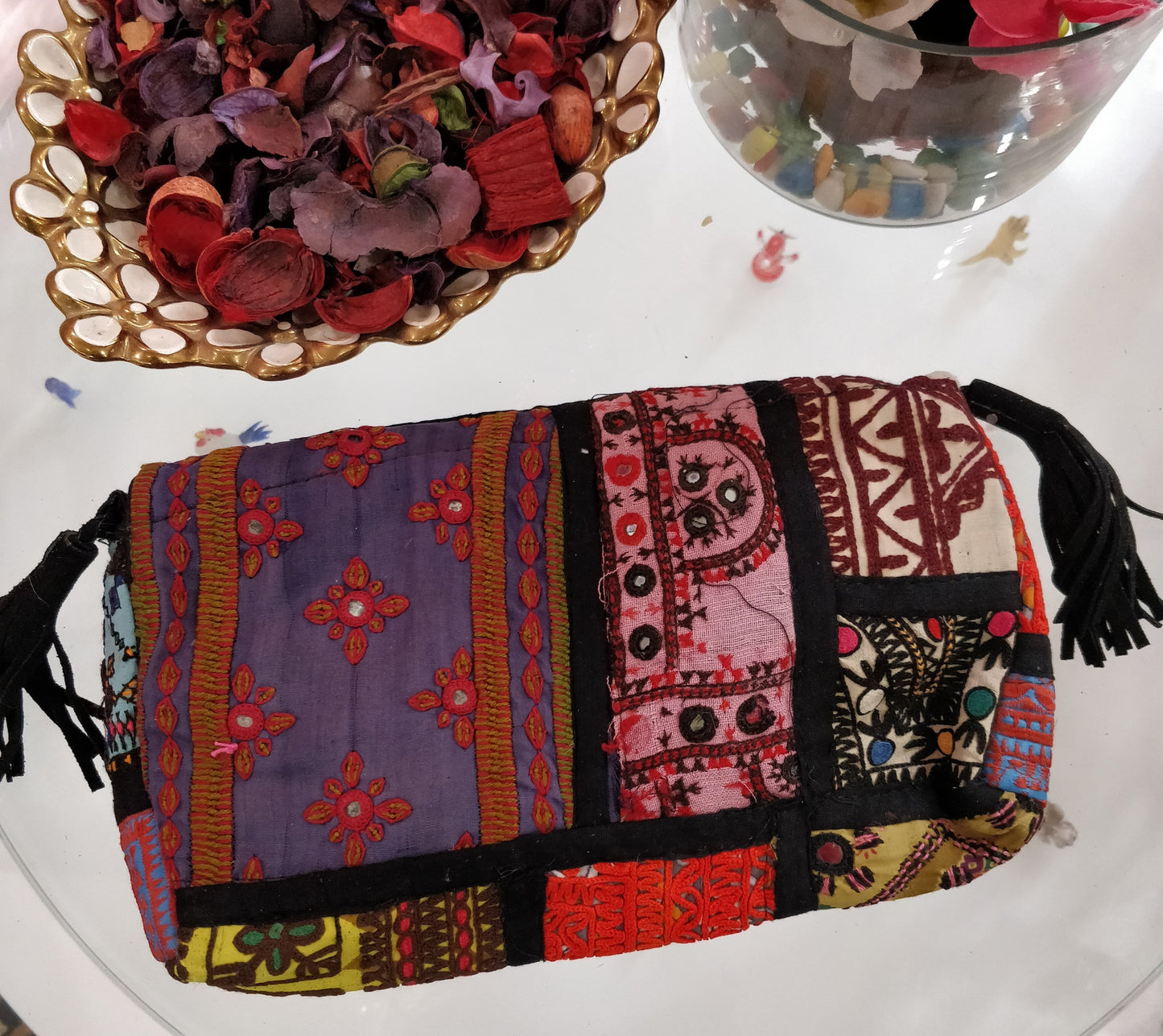 Banjara Coin Work Clutch Bag2