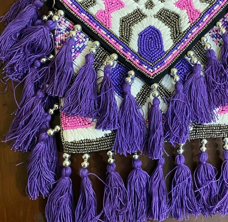 Purple Cali Raffia