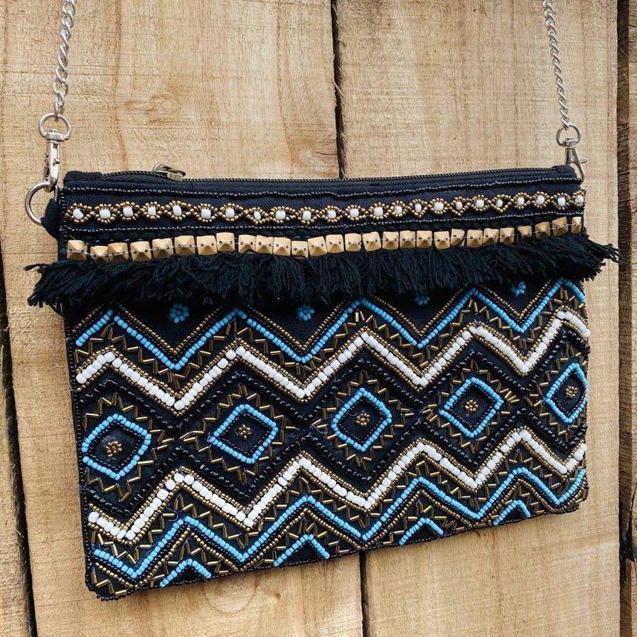 Blue Moda Bag