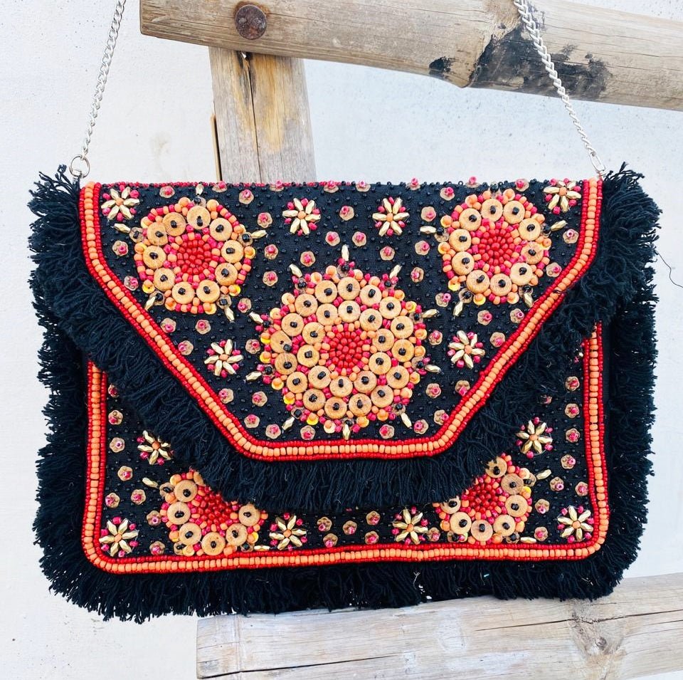 Gorgeous Button Sequined Bohemian3
