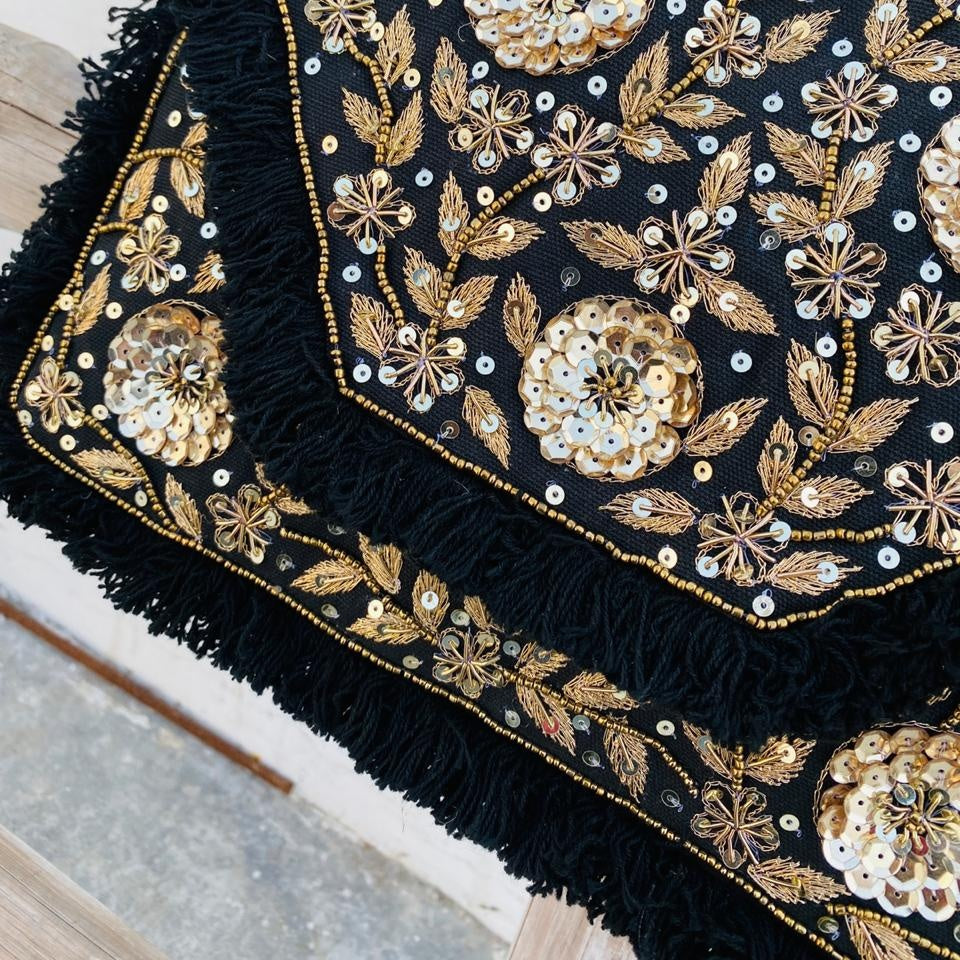 Gorgeous Gold Sequined Bohemian