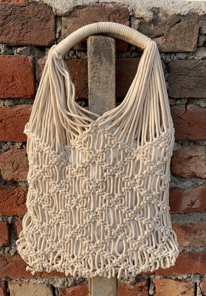 Macrame Tote1 - Medium