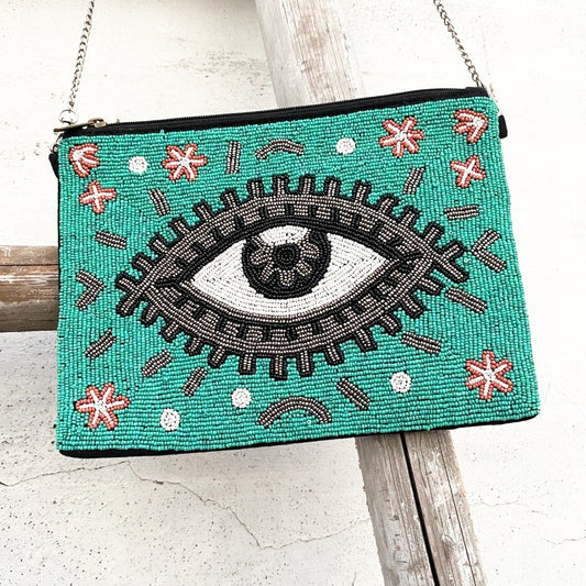 Evil Eyes - Teal