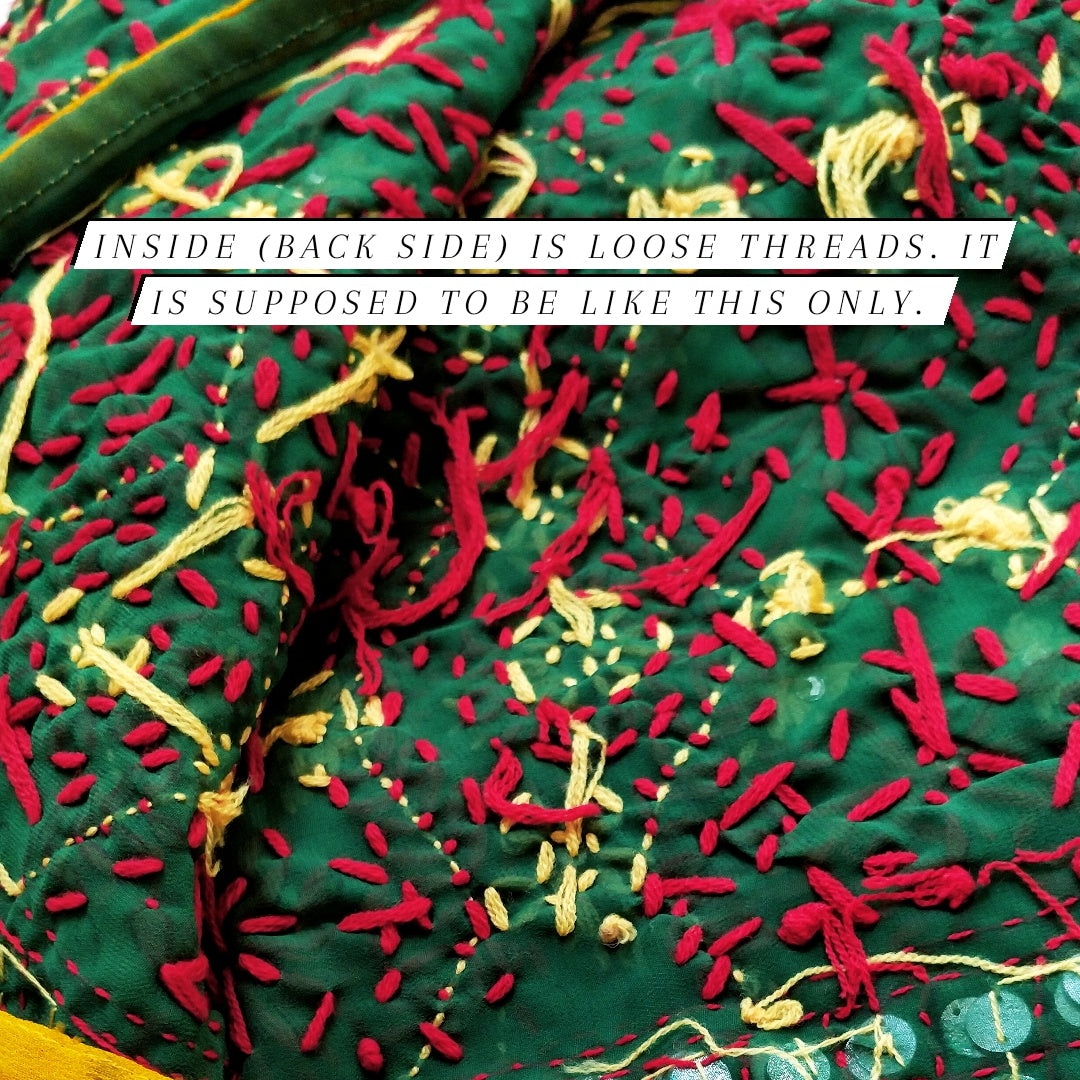 Phulkari Georgette Duppata9