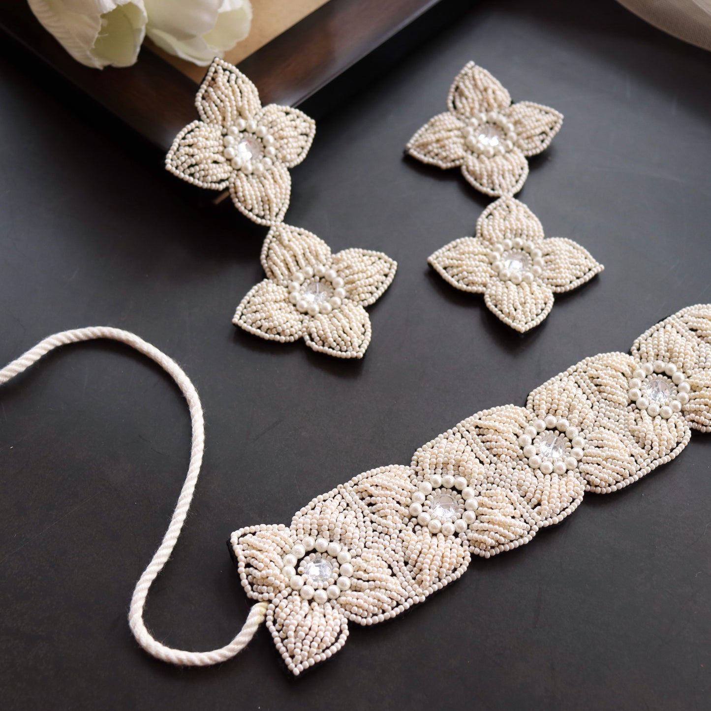 Pearl Necklace Set