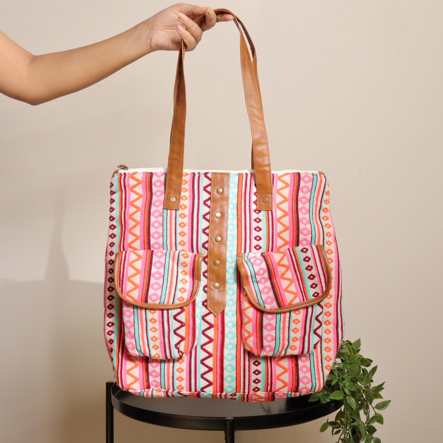 Pink Sea Breeze Tote