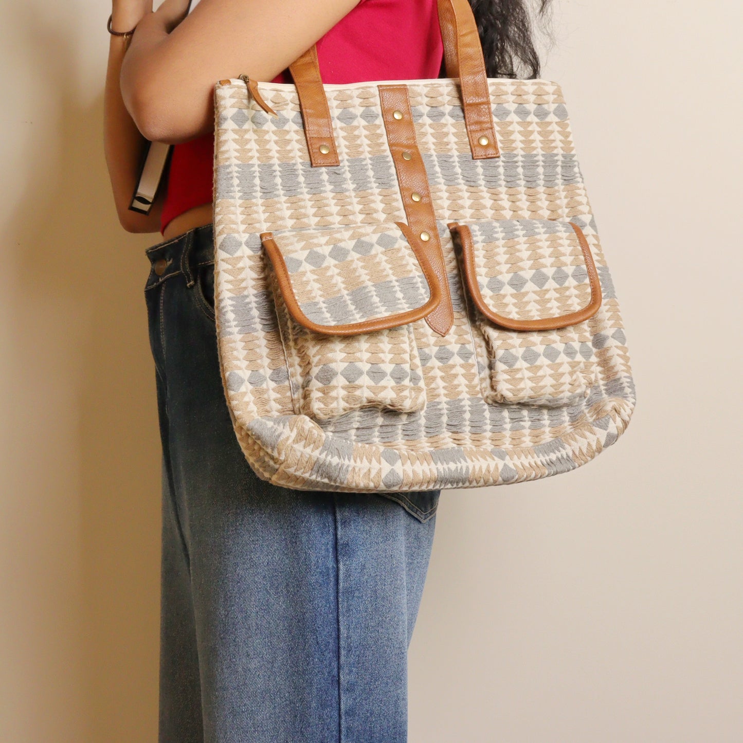 Pastel Sea Breeze Tote