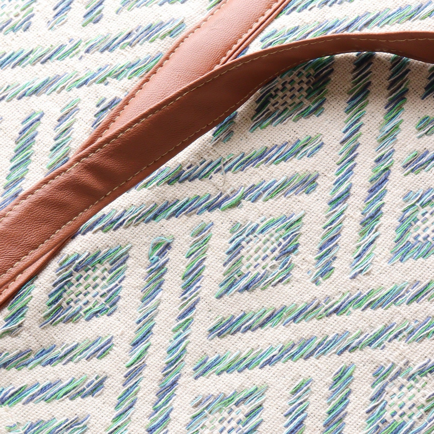 Bonita Jacquard Azul