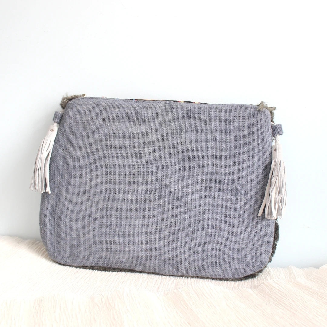 Anavrin Mirror - Grey Jute