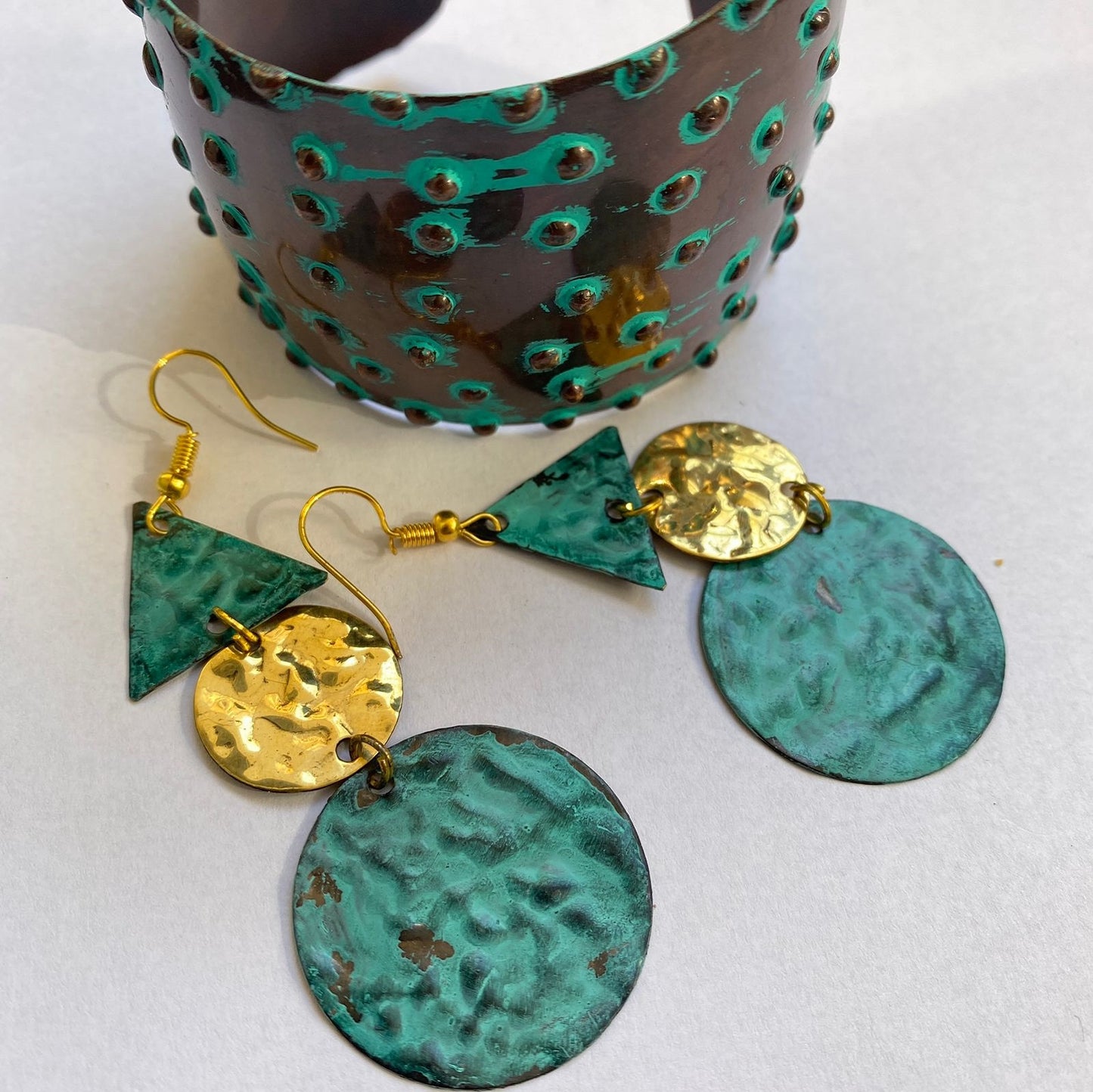 Bracelet & Earring Set : Turquoise