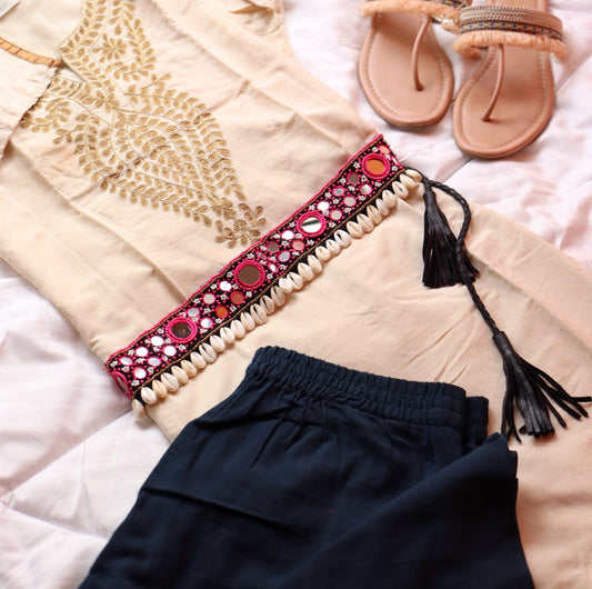 Pink Mirror Maniac Waist Belt