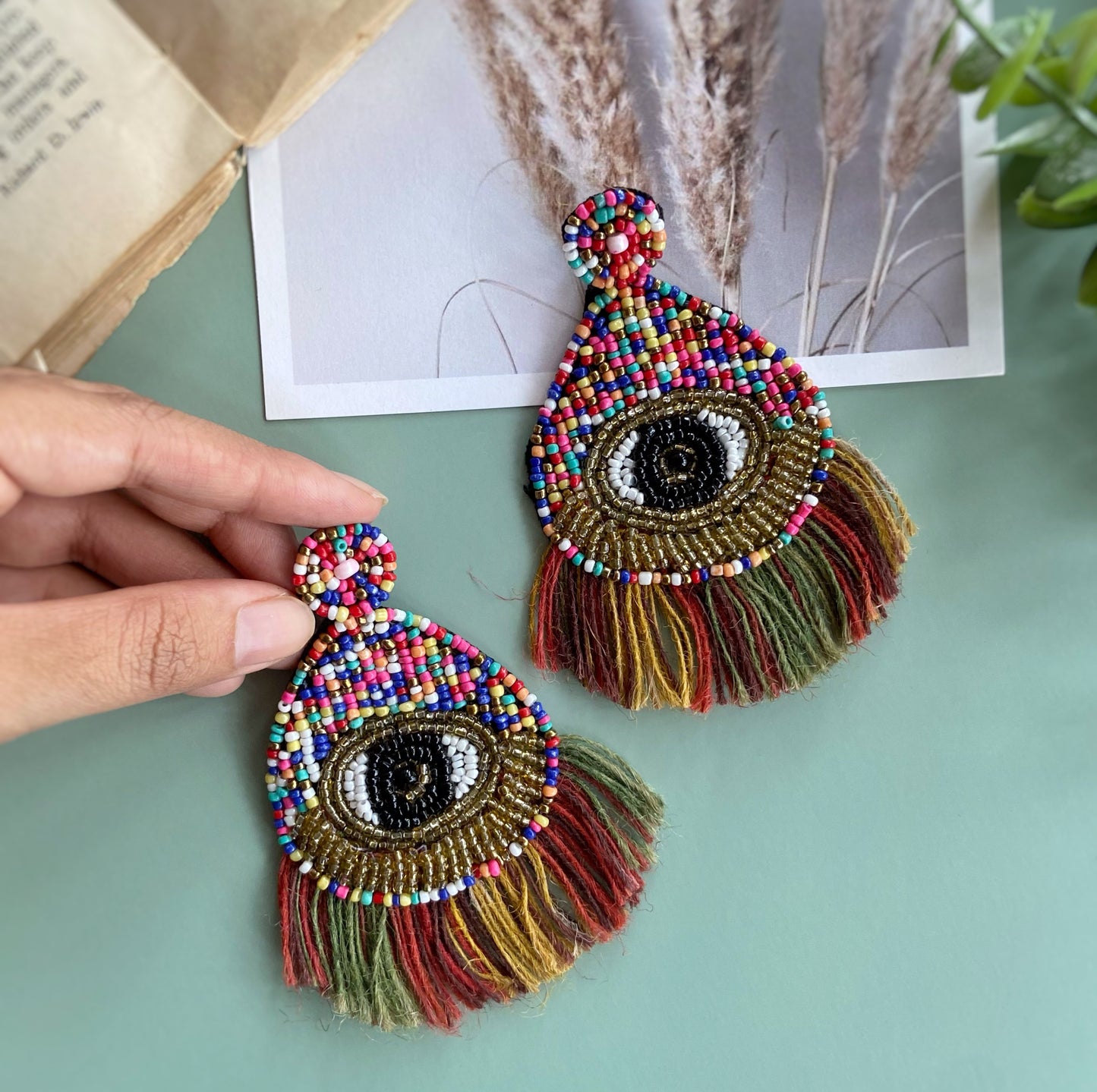 Eye Laced Earring