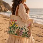 Poppy Paradise | Handmade Cotton Bag