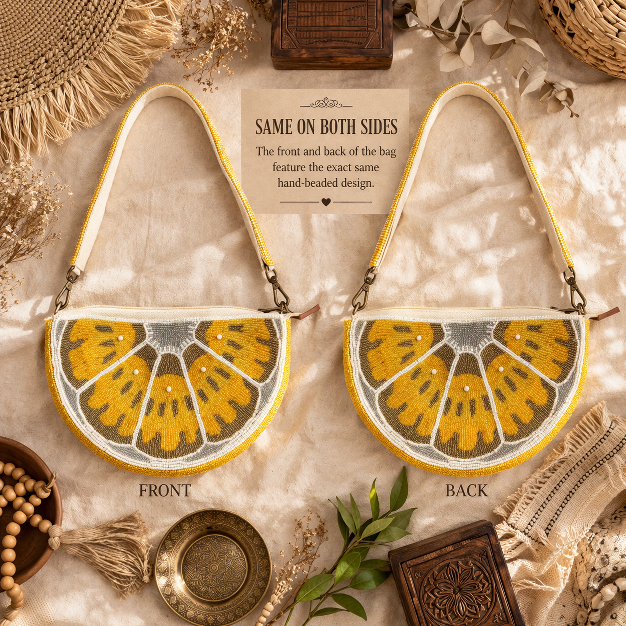 Citrusé Half Moon Bag