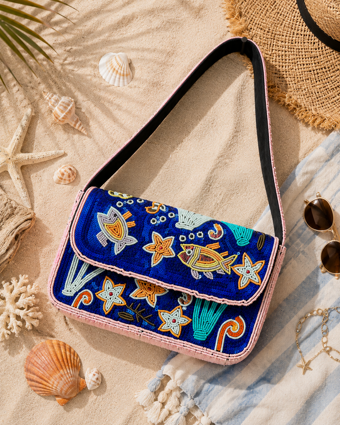 Nerissa Beaded Bag