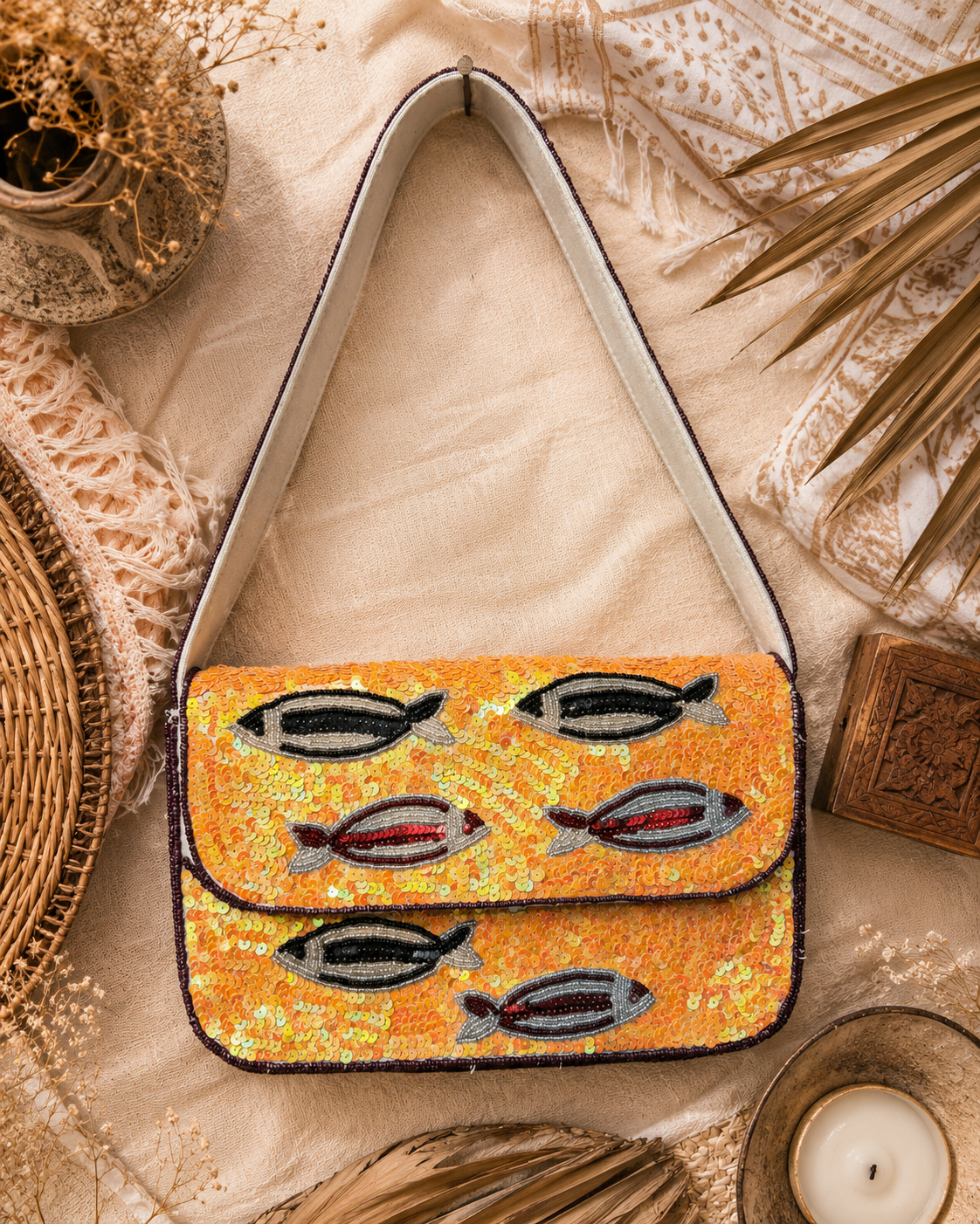 Marisol Beaded Bag
