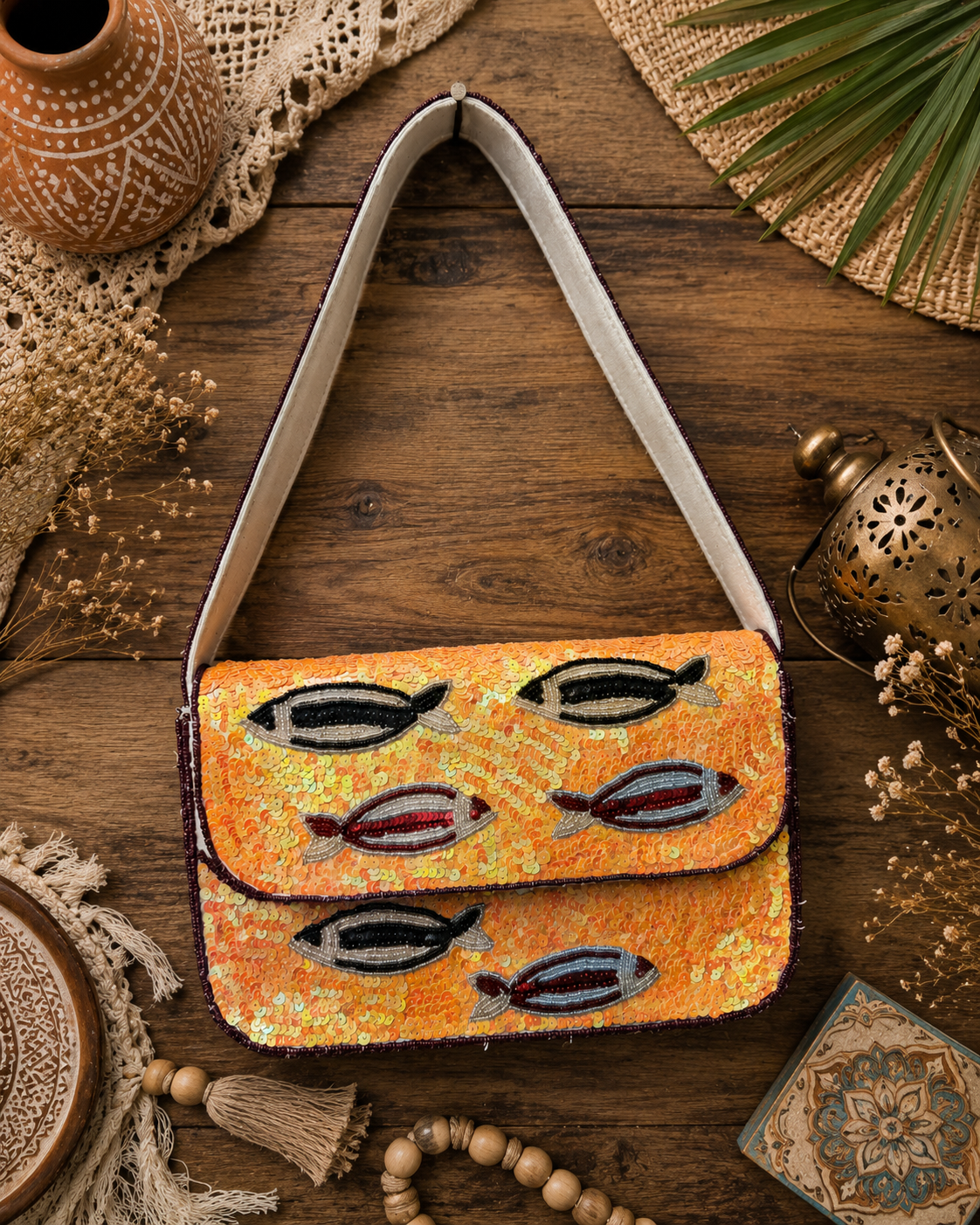 Marisol Beaded Bag