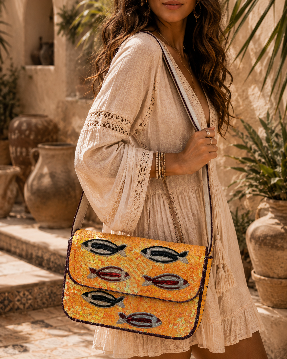 Marisol Beaded Bag