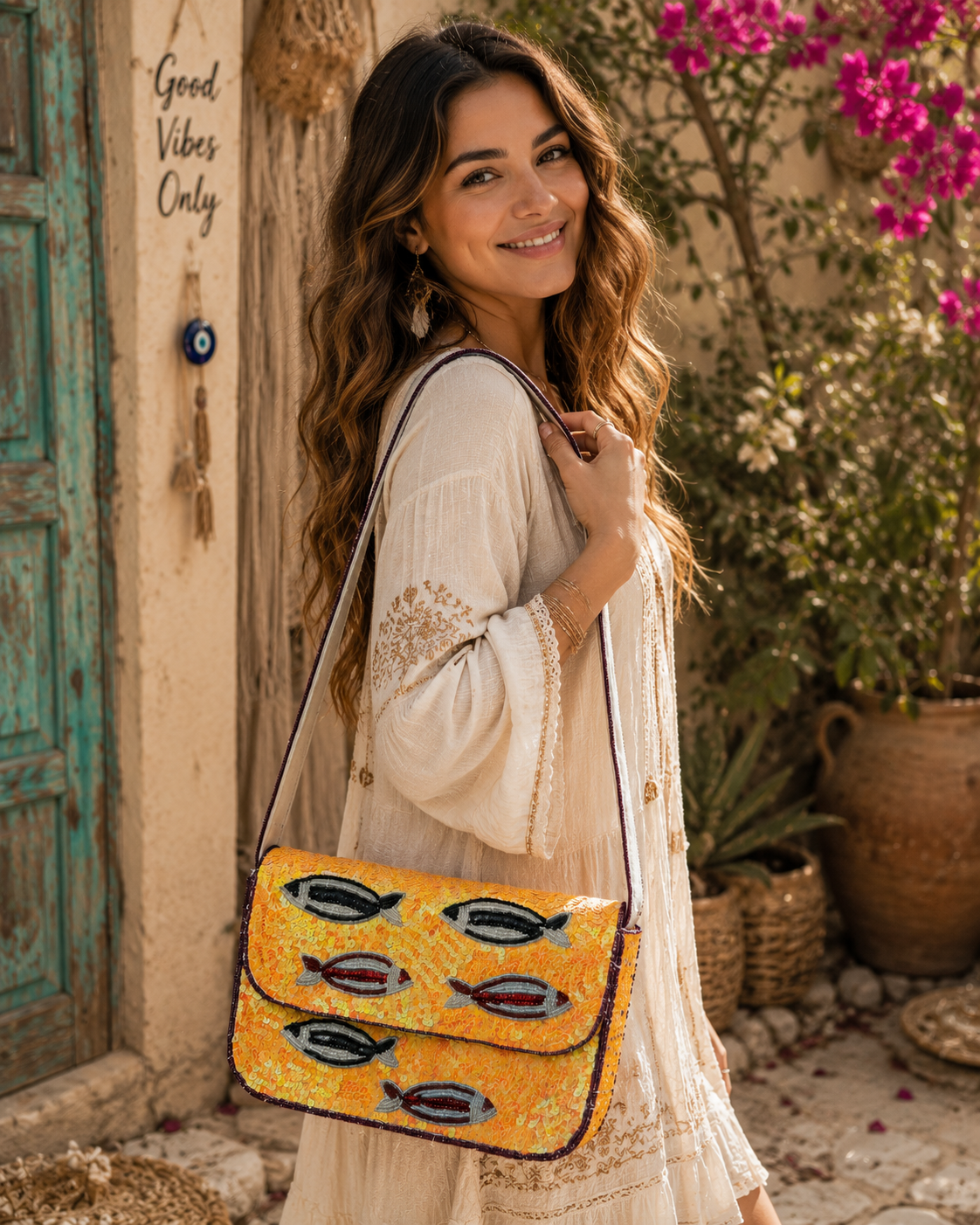 Marisol Beaded Bag