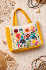 Boho Phool Shoppers Tote