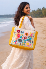 Boho Phool Shoppers Tote
