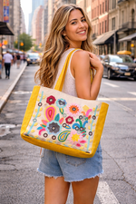 Boho Phool Shoppers Tote