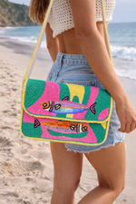 Fishme Premium Beaded Bag