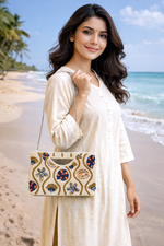 Loom Beige Sling Bag
