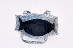Indigo Bloom Box Bag