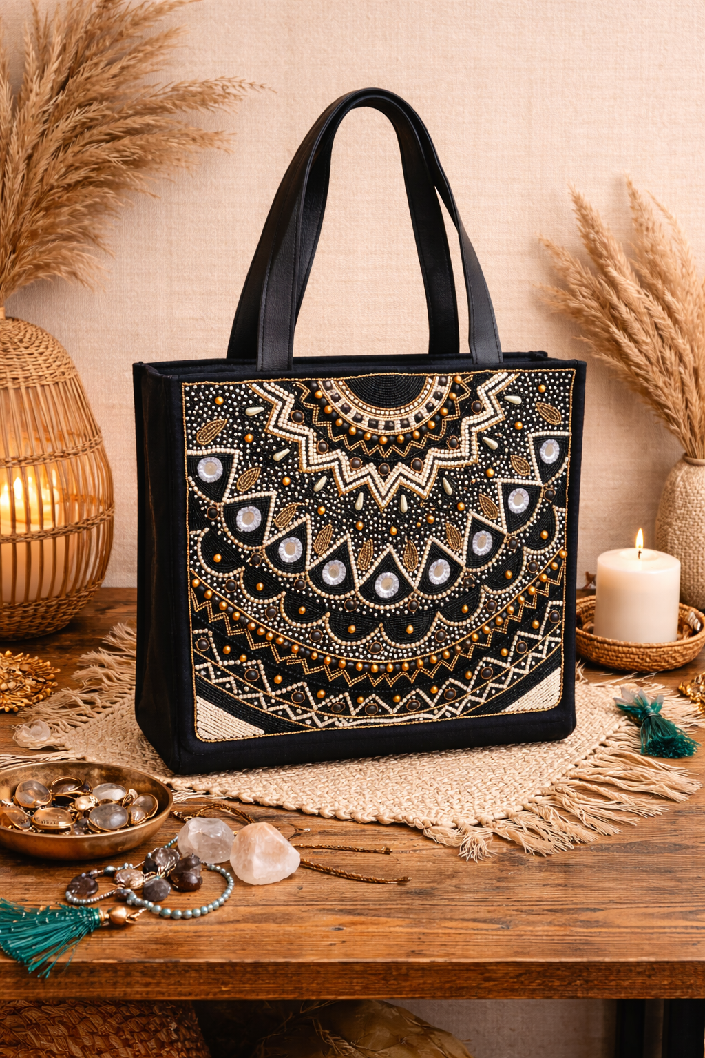 Midnight Tote Shoppers Bag