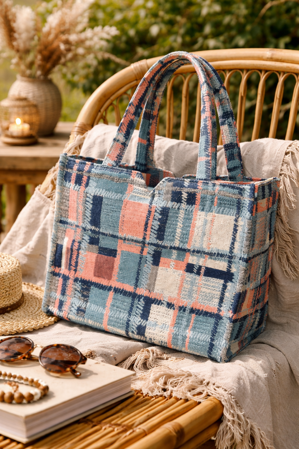 Indigo Nomad Box Bag