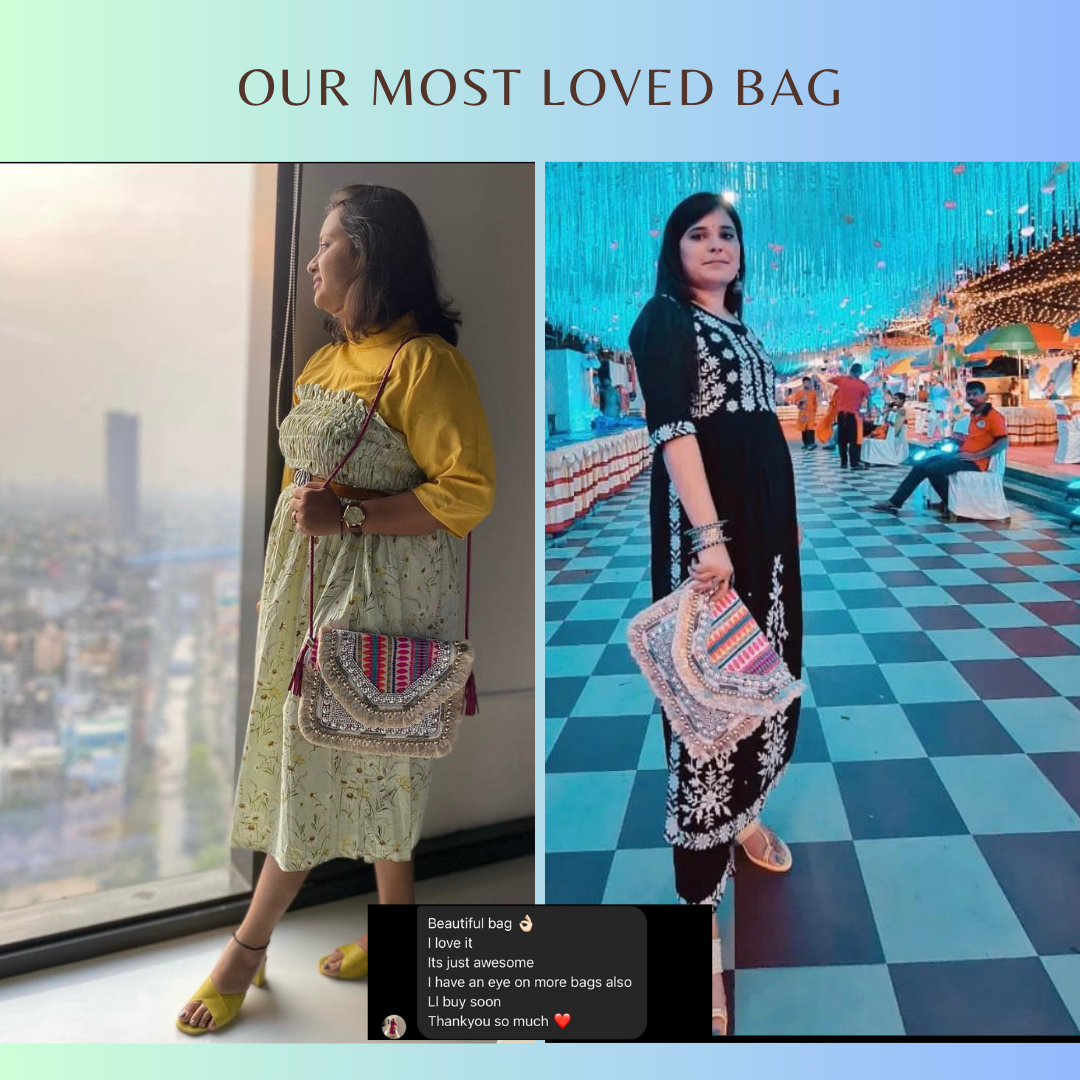 Sandra CoinWork HandMade Sling Bag