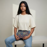 Purple Flowered Sling