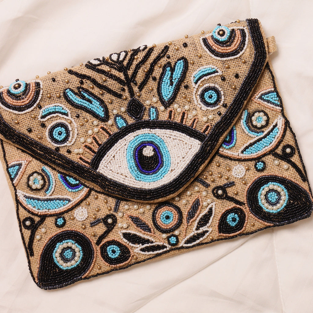 Jute Evil Eye Sling