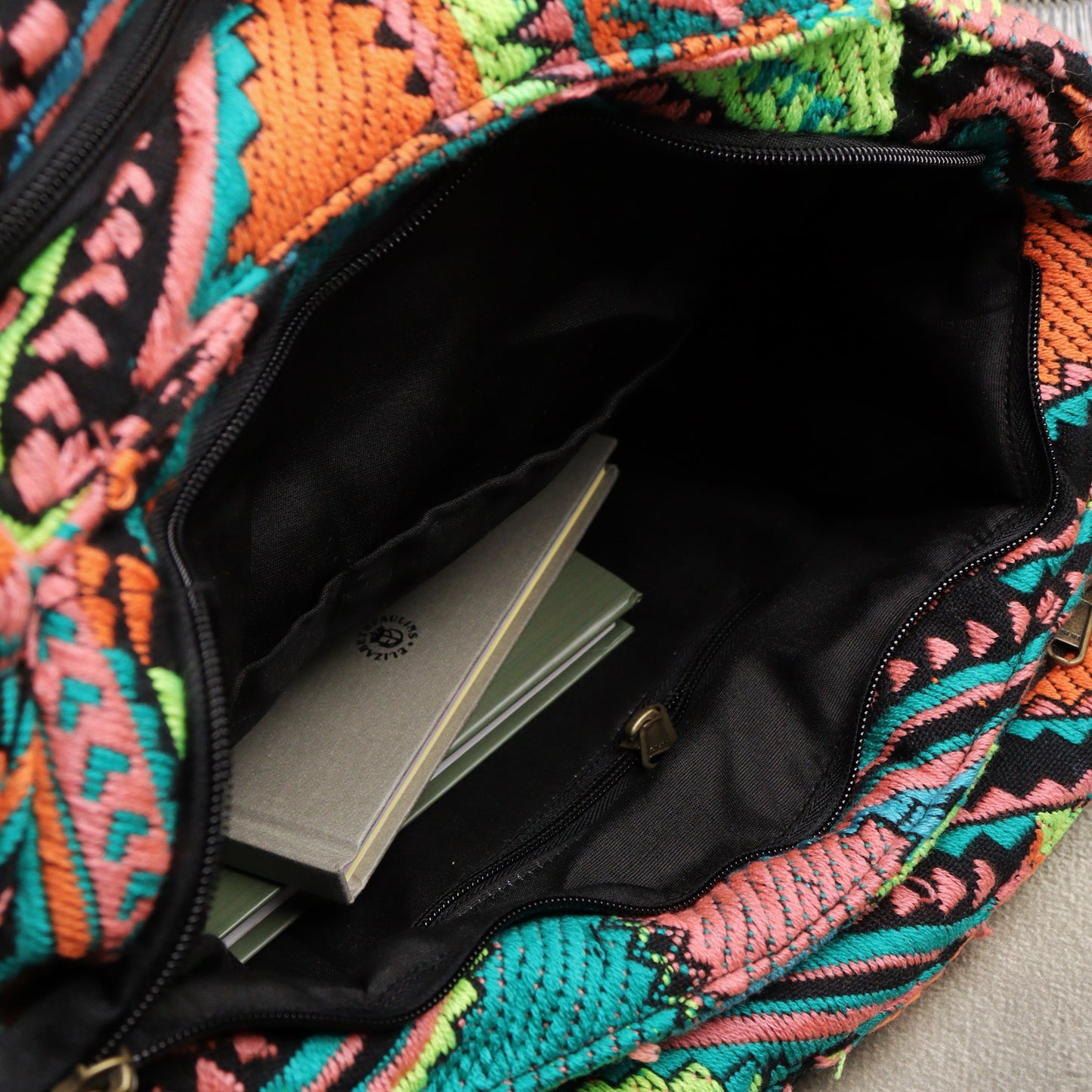 Helen Three Pocket Jute Everyday Tote