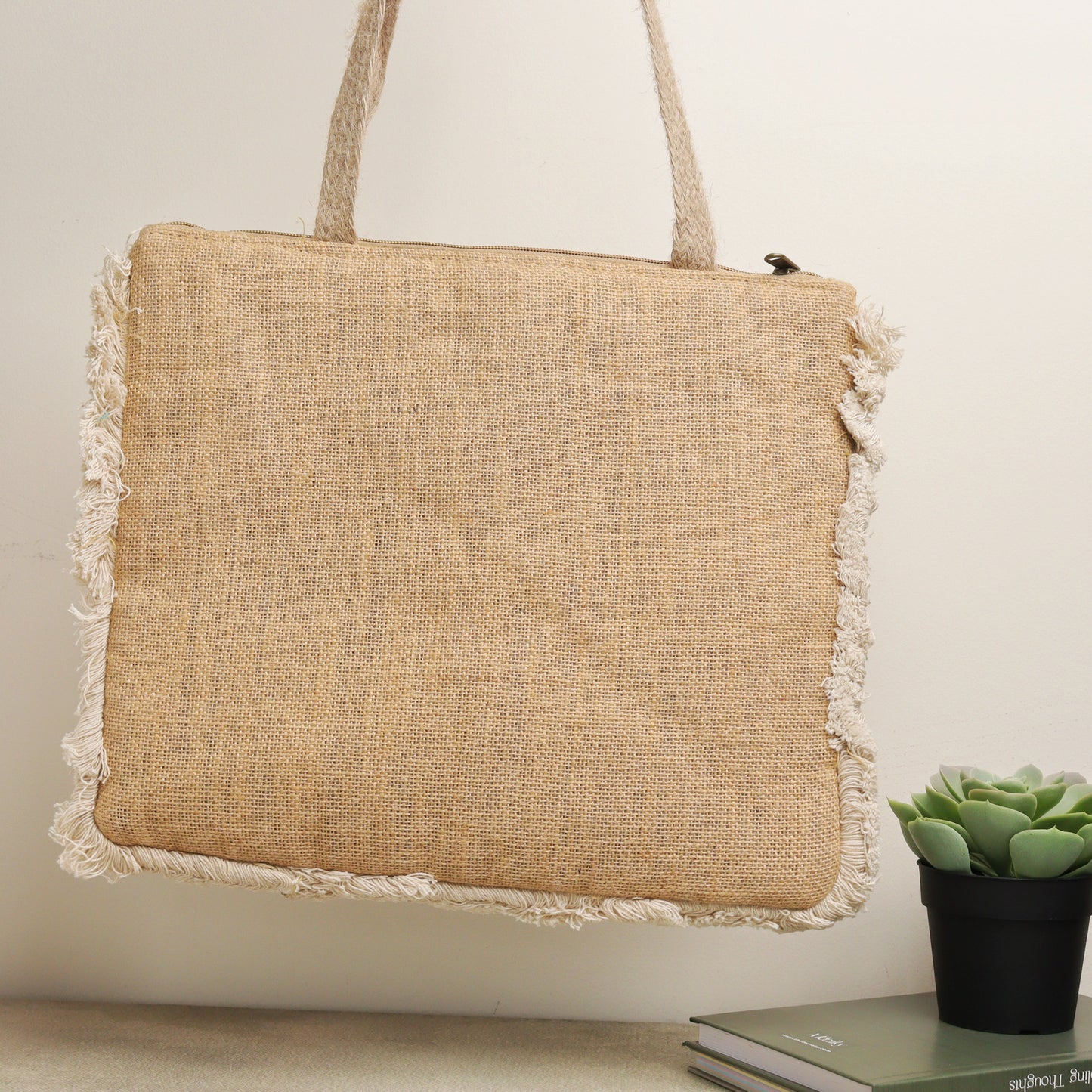 Kasheeda Jute Tote Bag