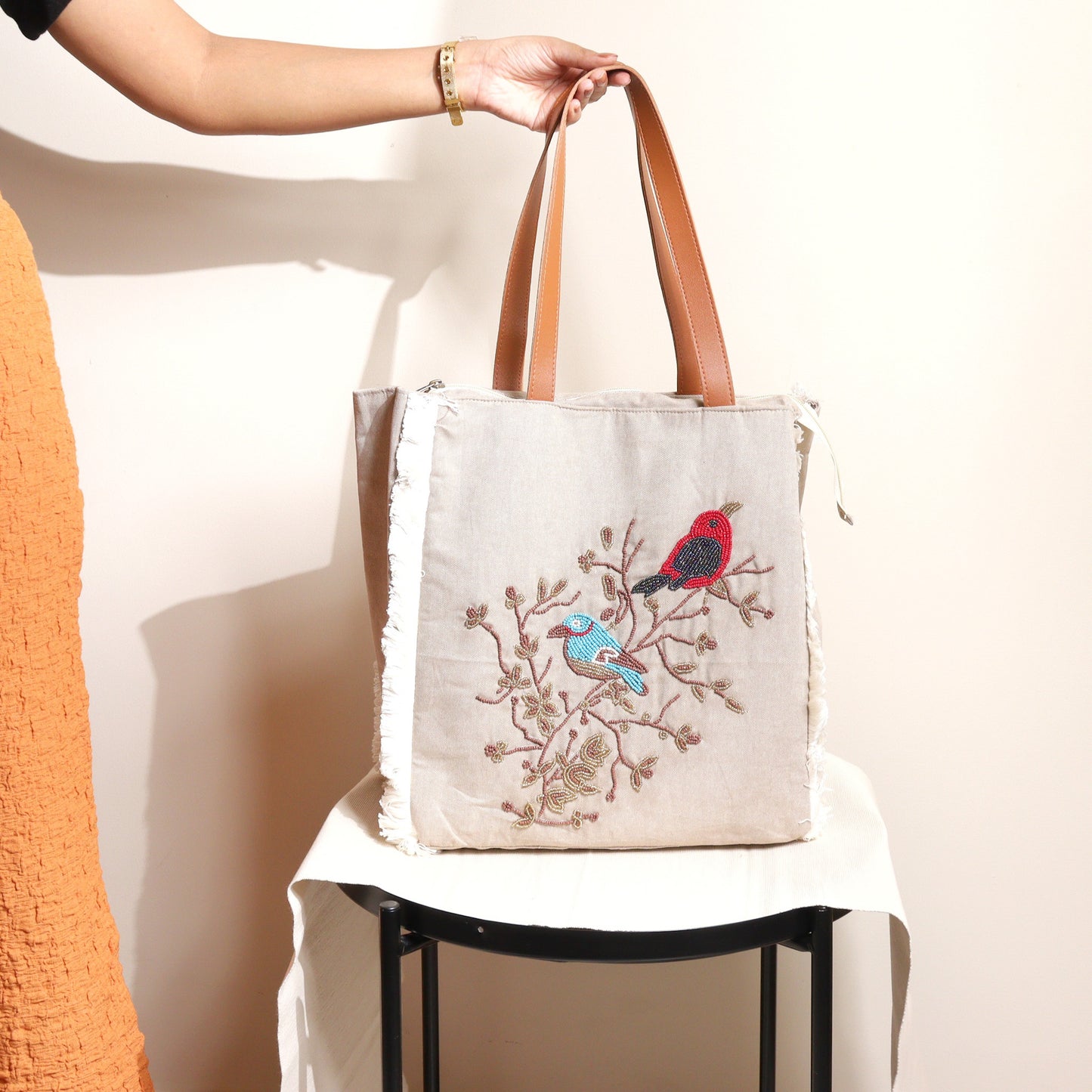 Winter Urban Chic Tote Bag