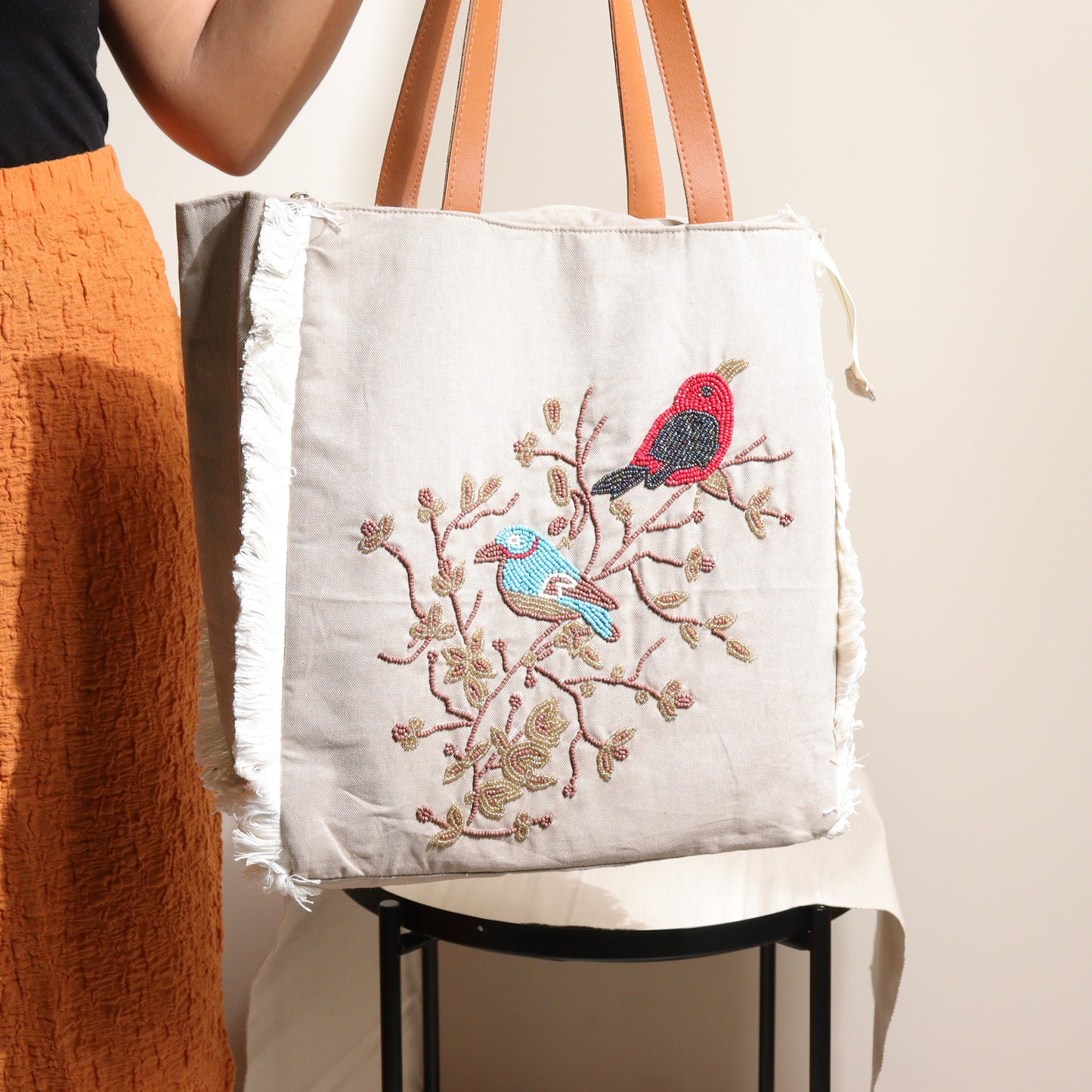 Winter Urban Chic Tote Bag