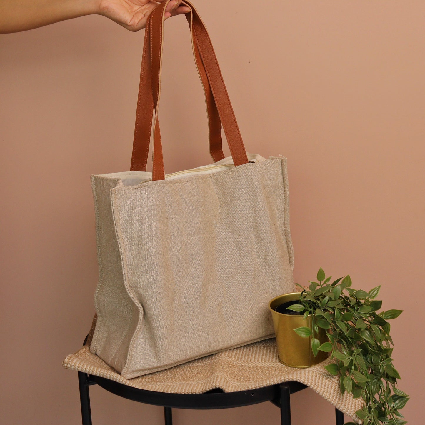 Poppy Paradise | Handmade Cotton Bag