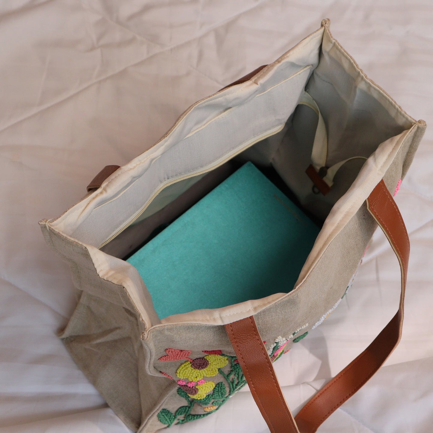 Poppy Paradise | Handmade Cotton Bag