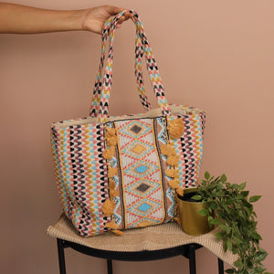 Marigold Messenger Tote Bag