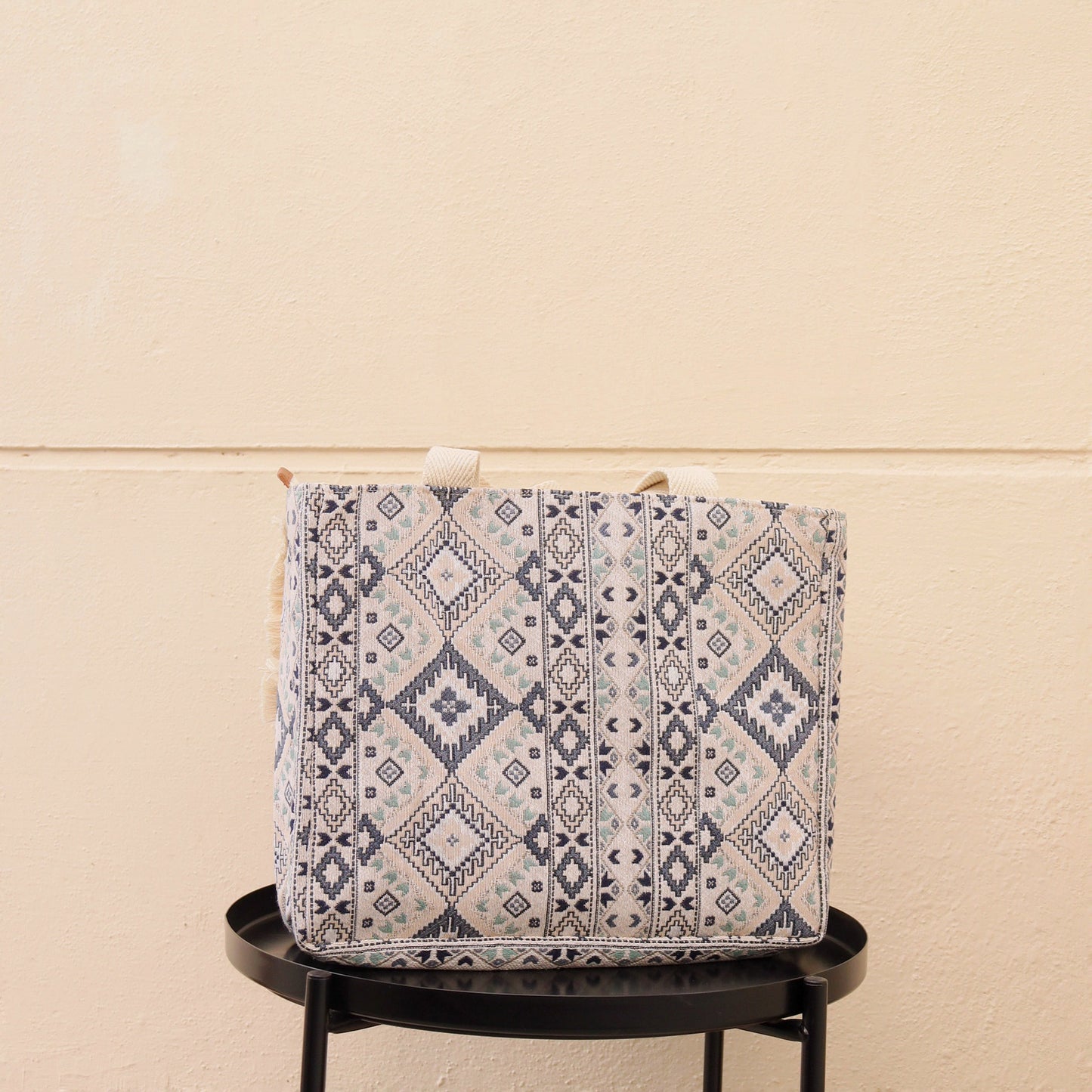 Vivid Harmony | Handmade Cotton Tote Bag