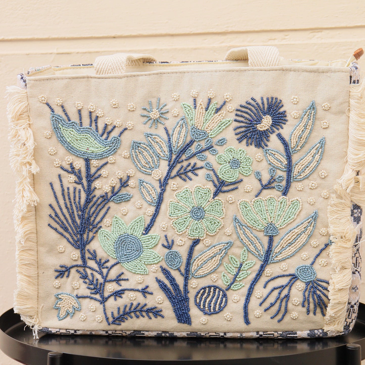 Vivid Harmony | Handmade Cotton Tote Bag