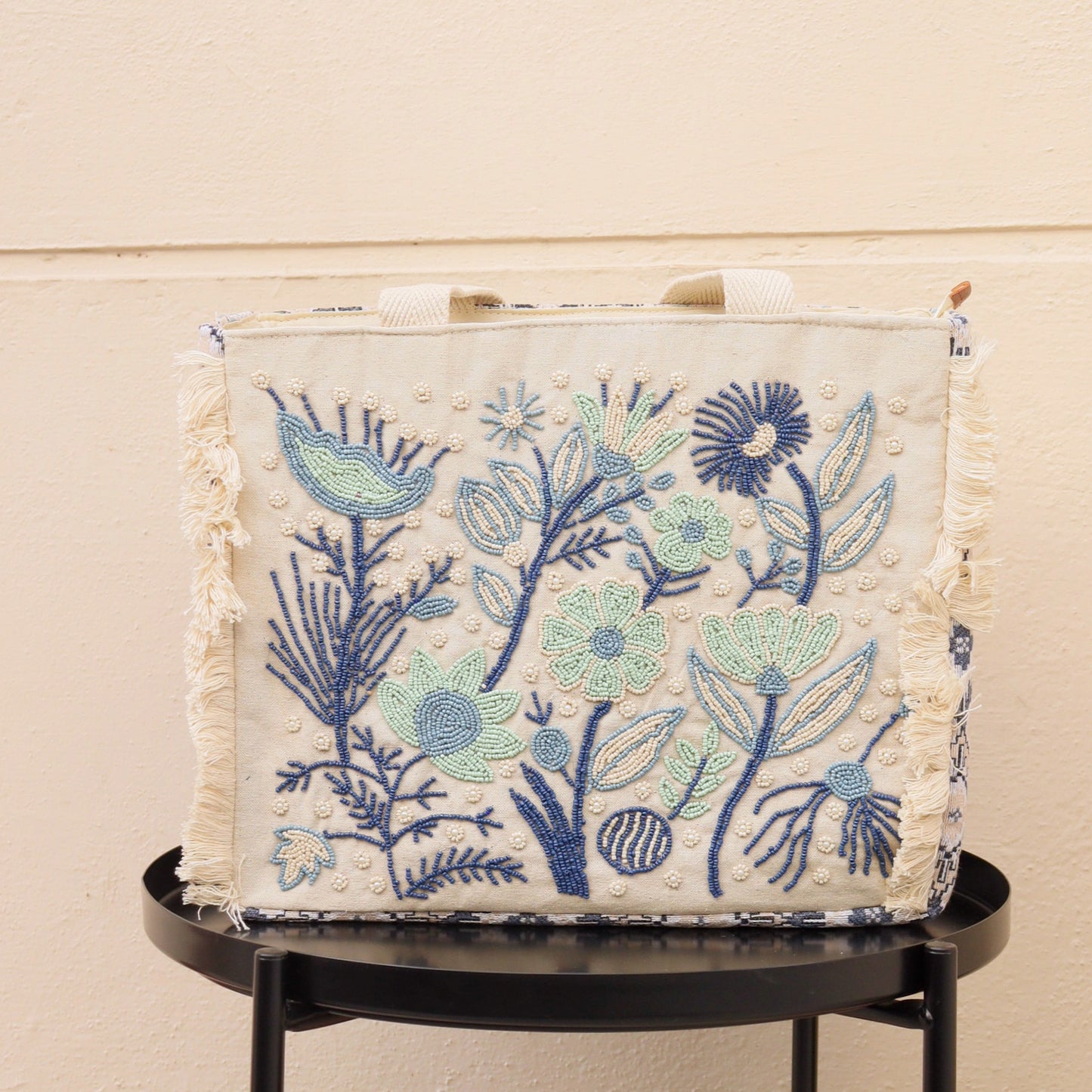 Vivid Harmony | Handmade Cotton Tote Bag