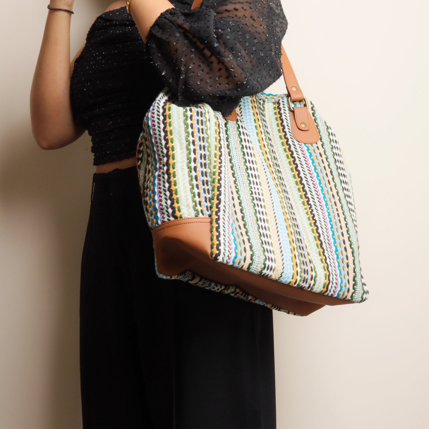 Three Pocket Rangful Banjara Bag