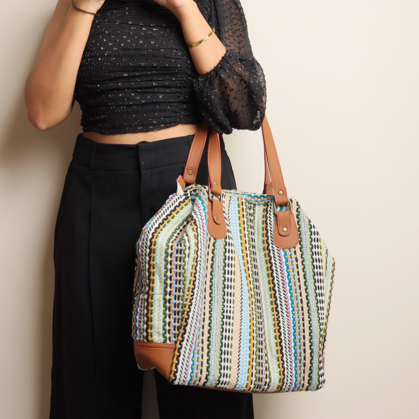 Three Pocket Rangful Banjara Bag