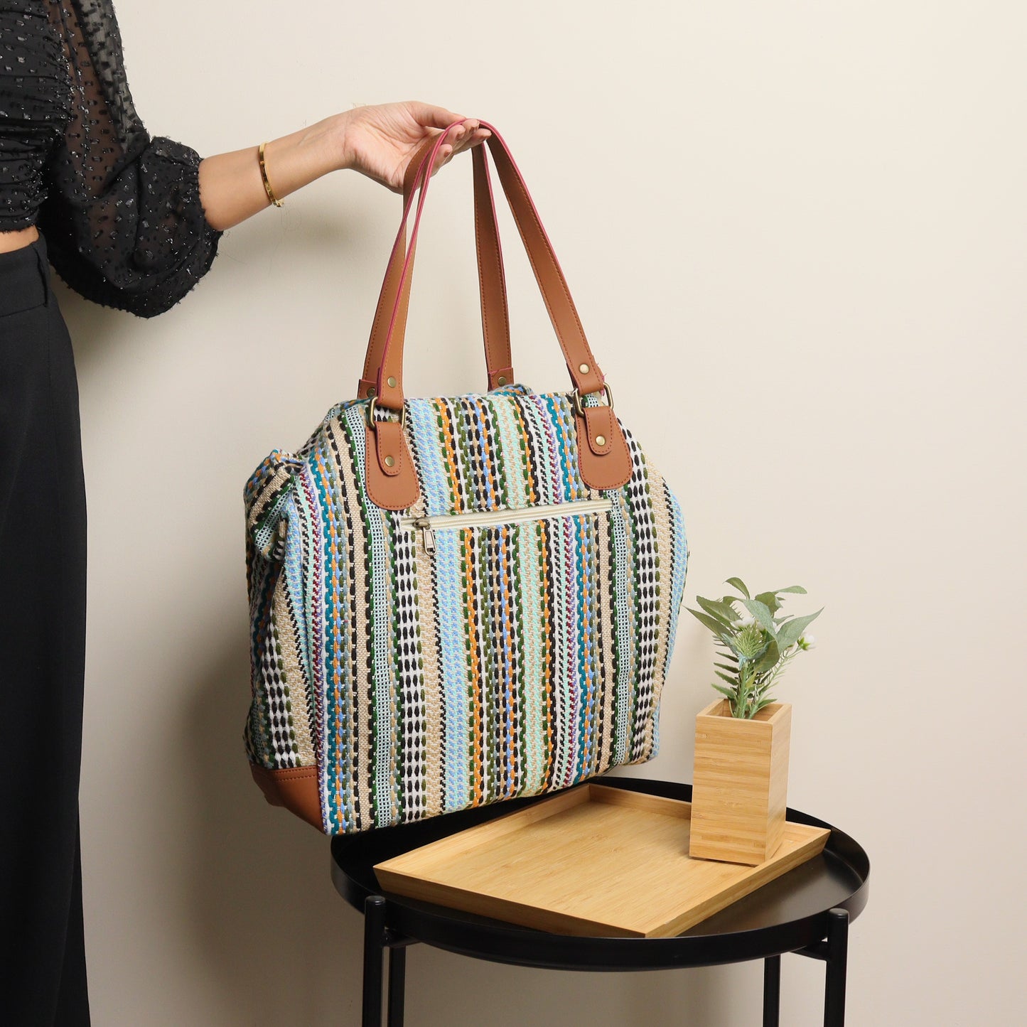 Three Pocket Rangful Banjara Bag