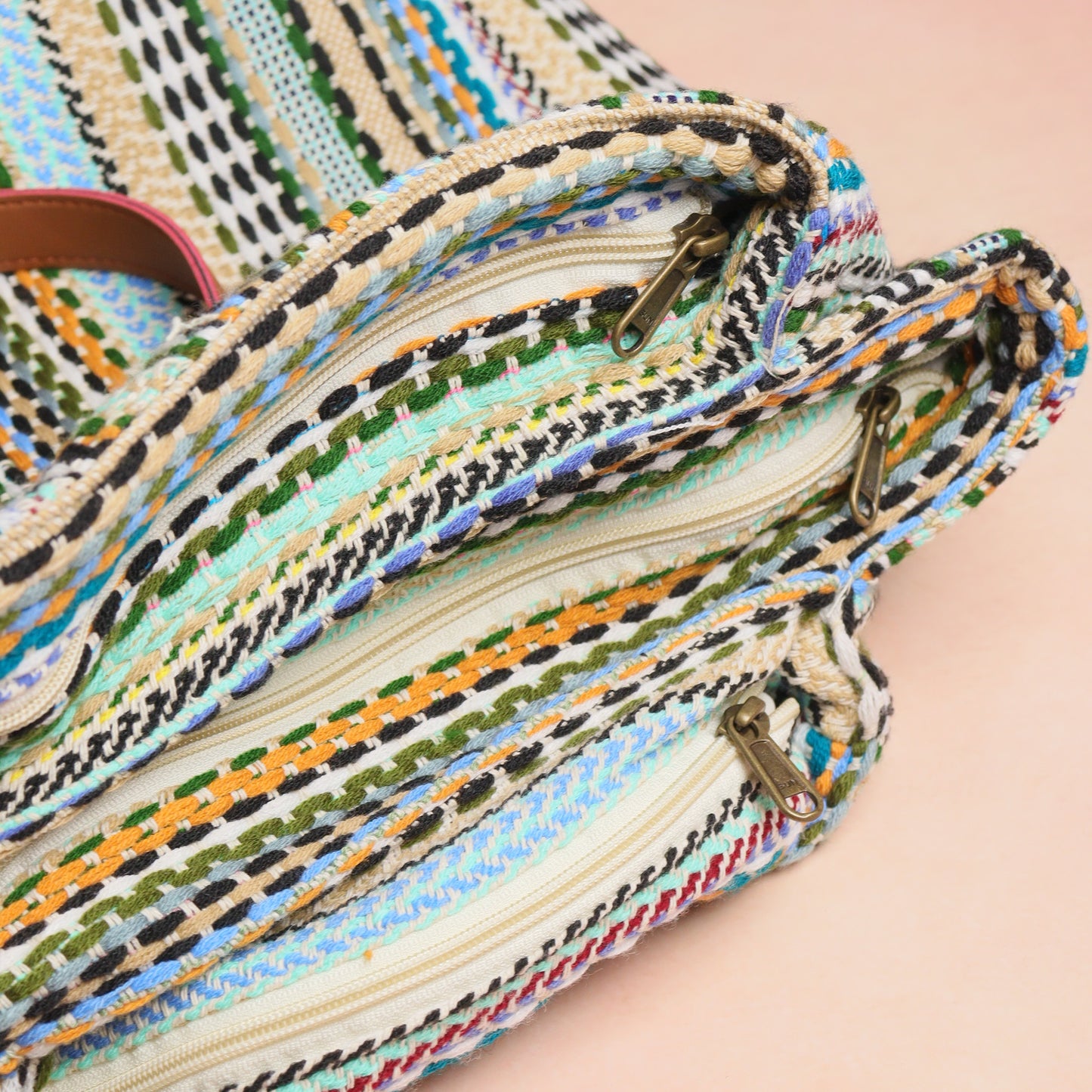 Three Pocket Rangful Banjara Bag